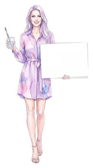 Iris Vale, the painted host, holds a board with the name of the card at Gateway Casinos Sarnia. Her board reads: My Club Rewards.